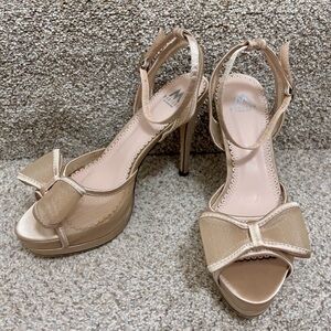 Nude Platform Heels
